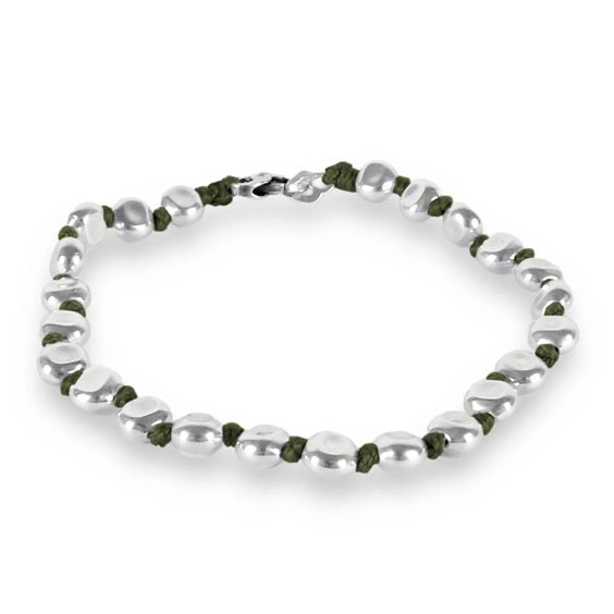 Armband Spadarella Spadini in Silber SPBR275-17.5 VERDE GUCCI - SPBR275-17.5 VERDE GUCCI